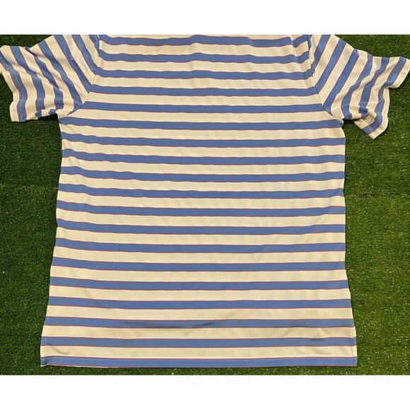 Ralph Lauren shirt mens large golf polo performance lightweight blue red white T - Picture 9 of 11